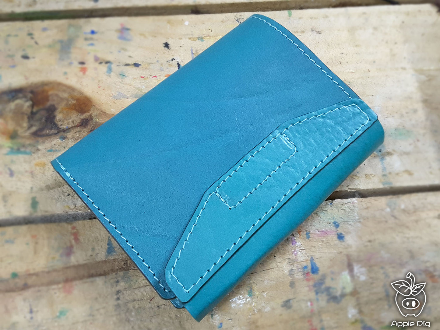 Apple pig "Wallet notebook 2" for Field Note and A6 size
