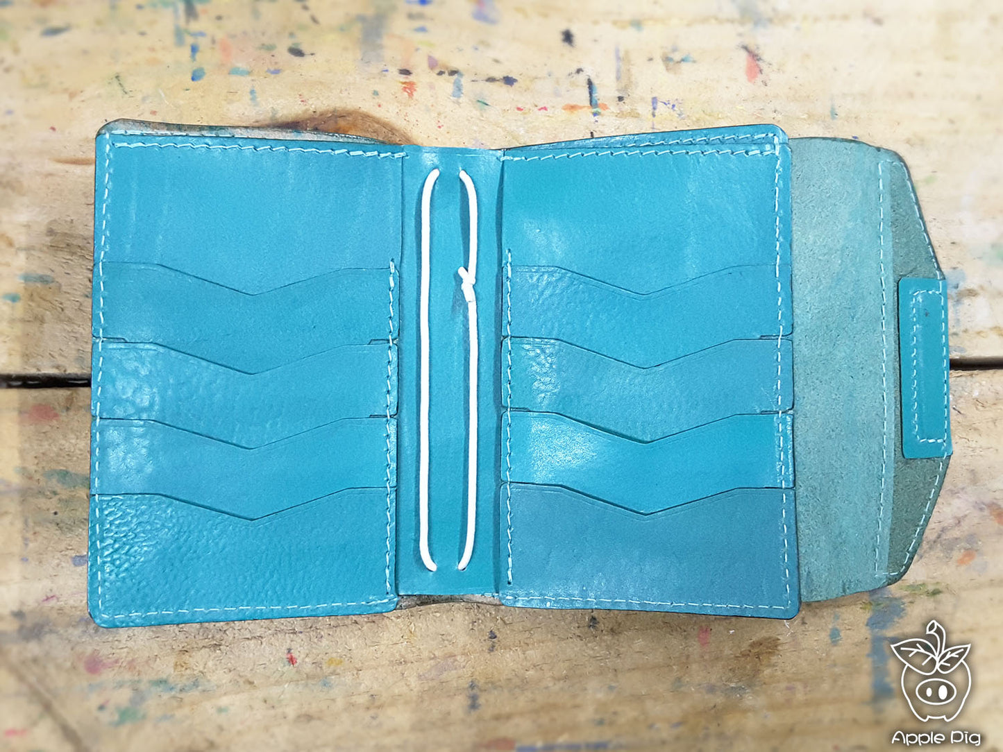 Apple pig "Wallet notebook 2" for Field Note and A6 size