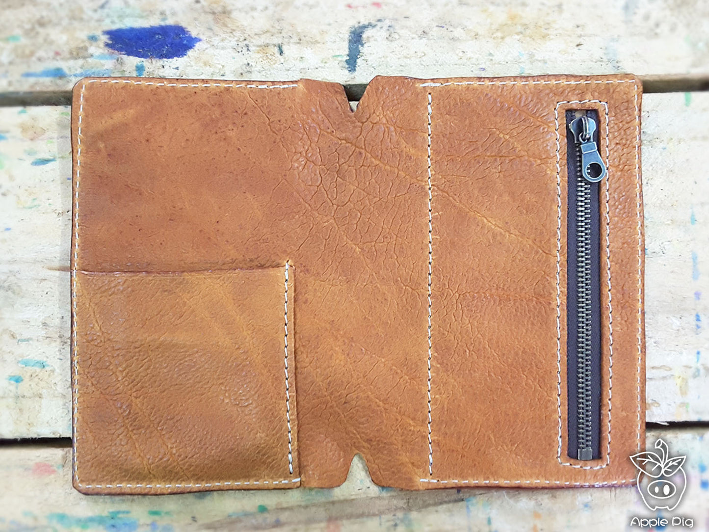 Apple pig" Wallet Insert 2"