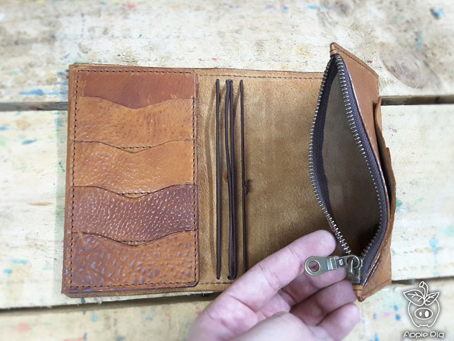 Add on(Apple pig" Wallet Pocket")