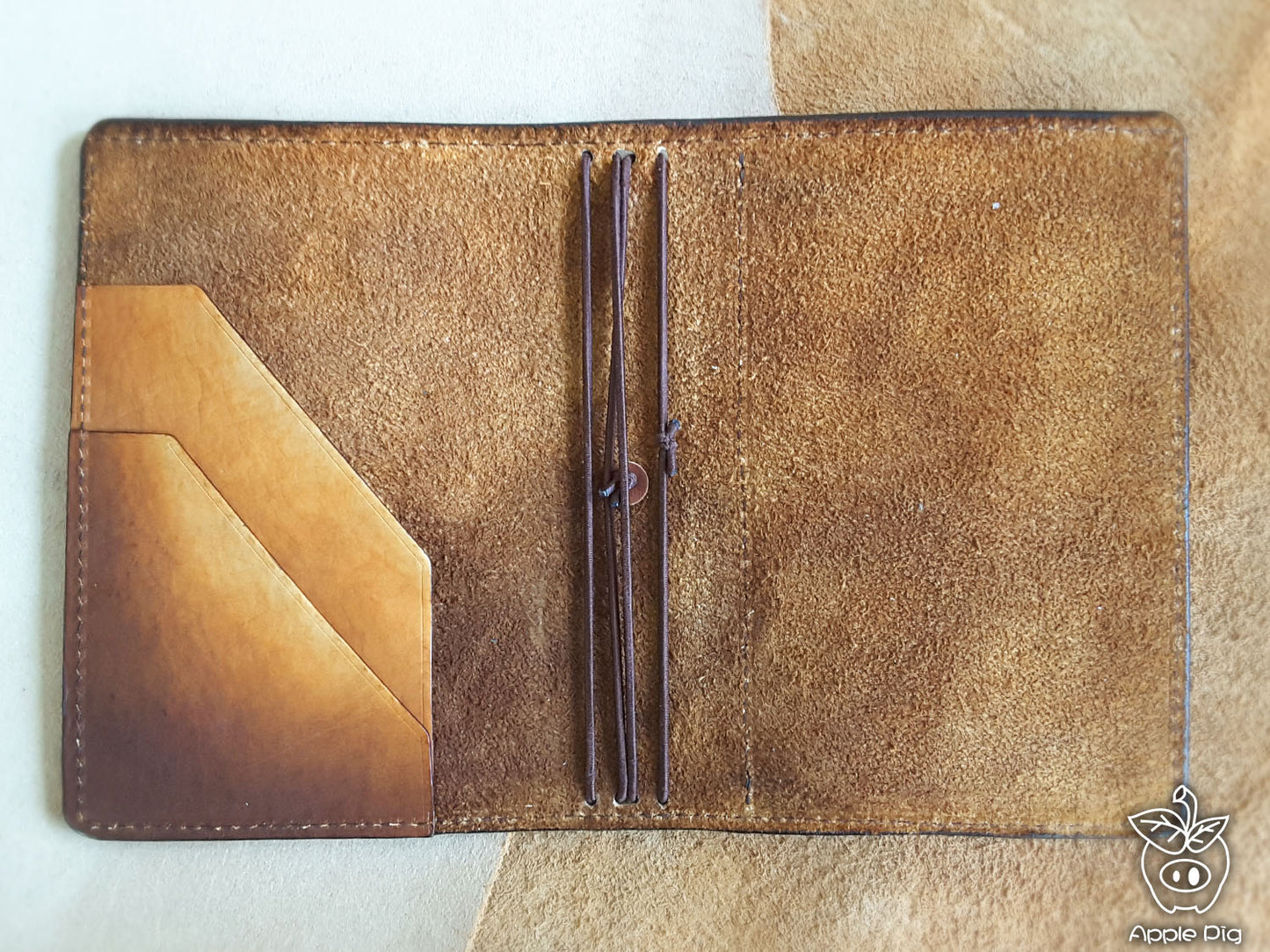 Apple Pig Mix Traveler's Notebook (for cave art leather)
