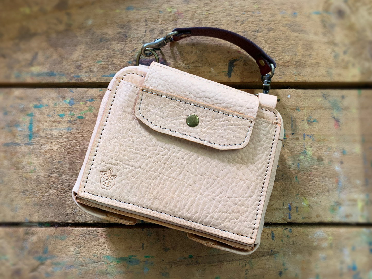 ApplePig zipper bag traveler's notebook