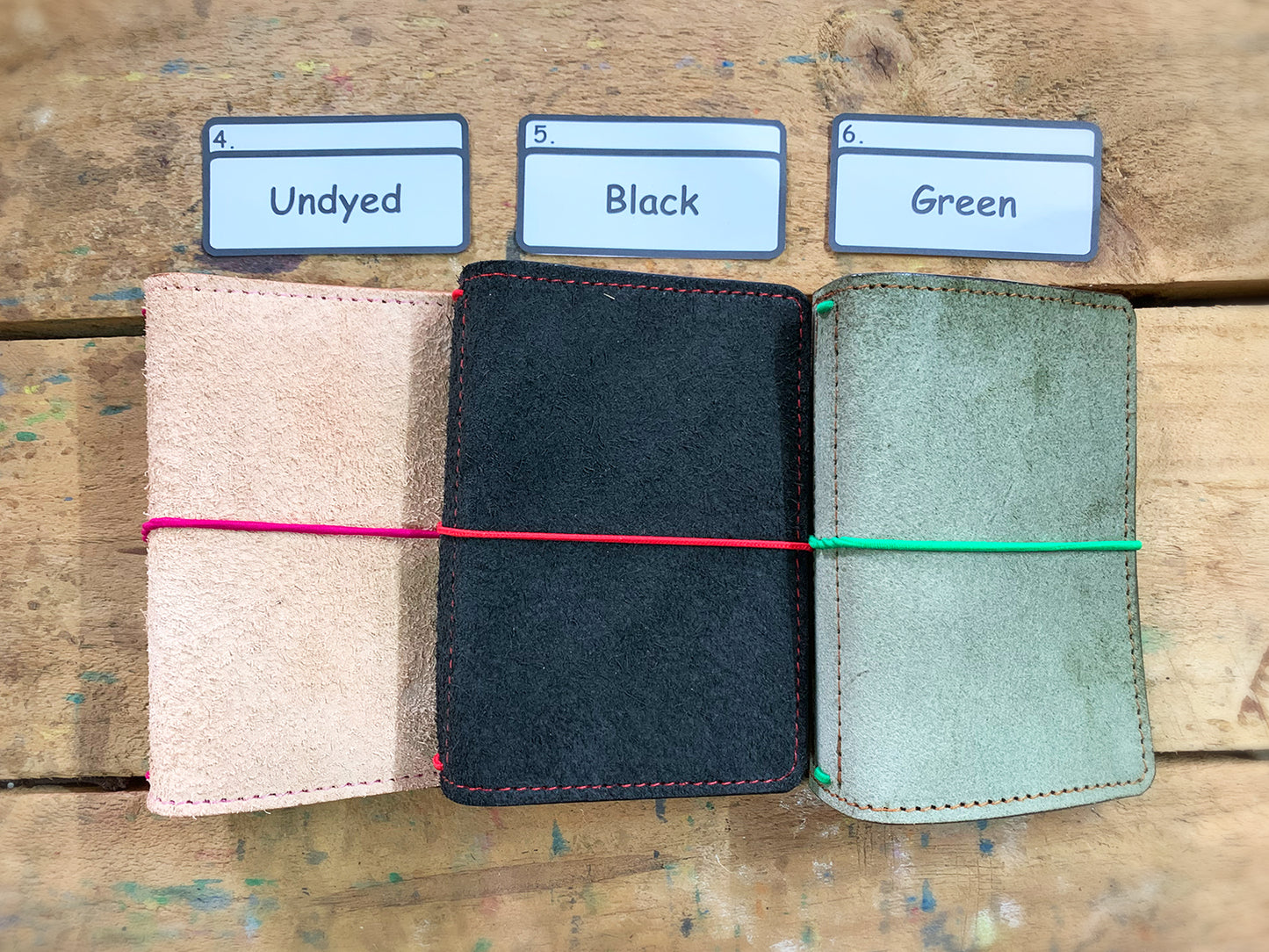 Split leather Traveler's Notebook