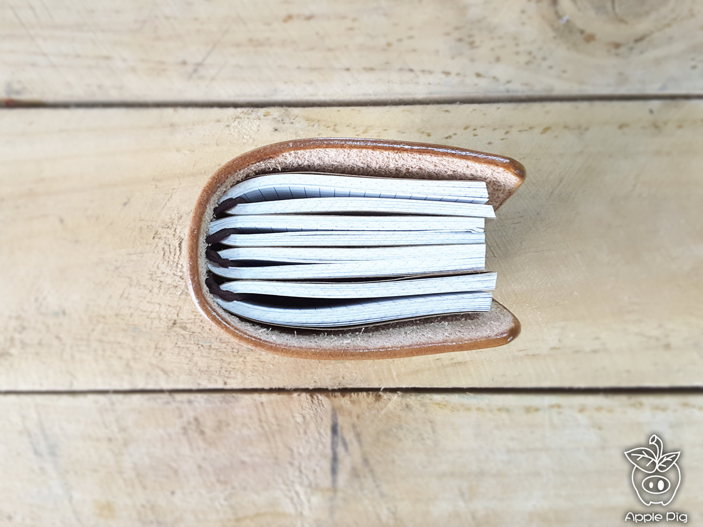 Apple Pig Leather"Sun Son" Traveler's Notebook