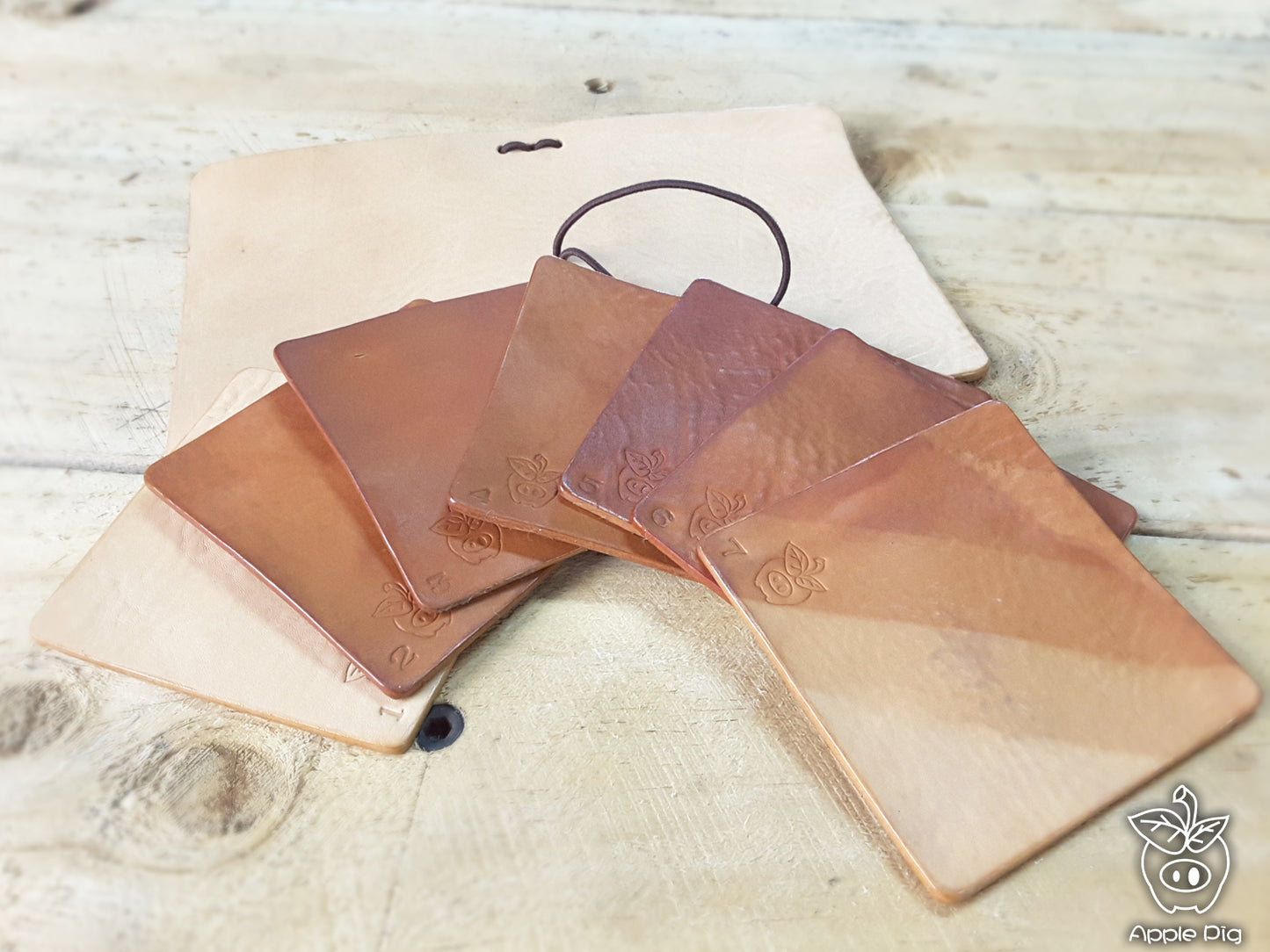 Apple Pig Leather"Sun Son" Traveler's Notebook