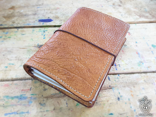 Apple Pig Leather"Naughty Fox" Traveler's Notebook