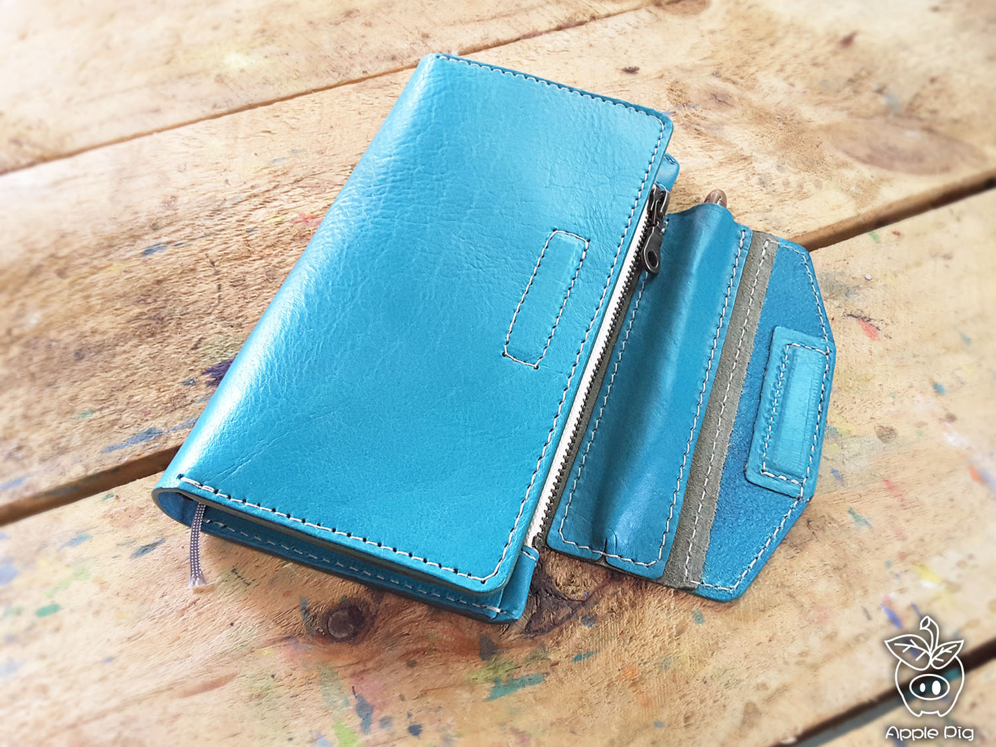 Apple pig "Wallet notebook 4"